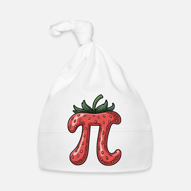 Erdbeere Baby Bio-Mütze