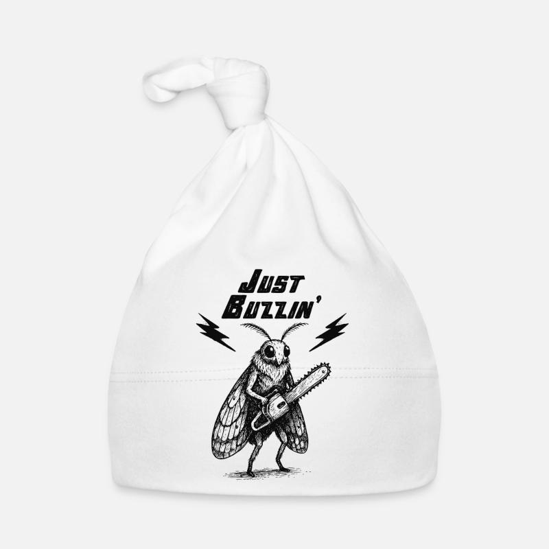 Just Buzzin Cicada Organic Baby Cap