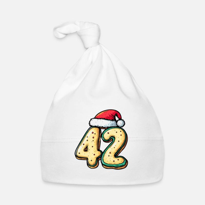 Biscuit de Noël à 42 chiffres Bonnet bio Bébé