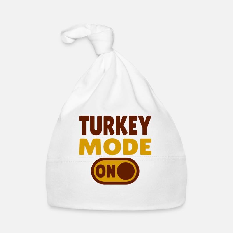 Turkey Mode ON Baby Bio-Mütze