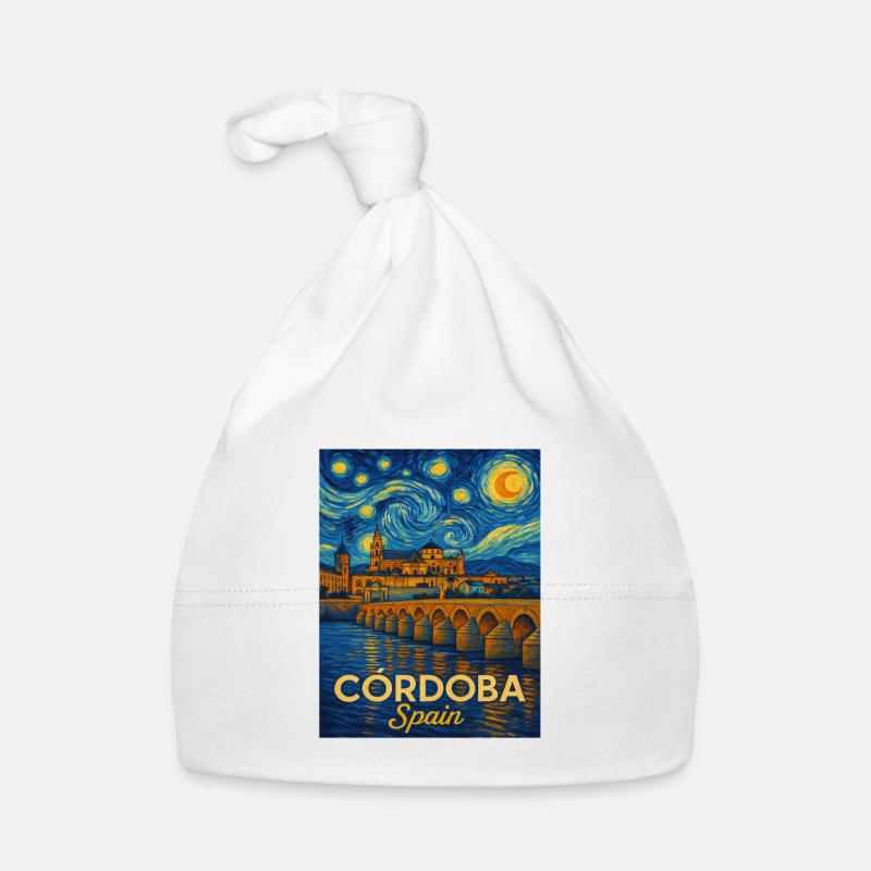 Cordoue, Espagne Bonnet bio Bébé