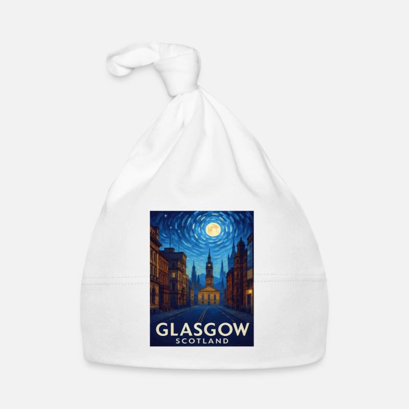 Glasgow Schottland Baby Bio-Mütze