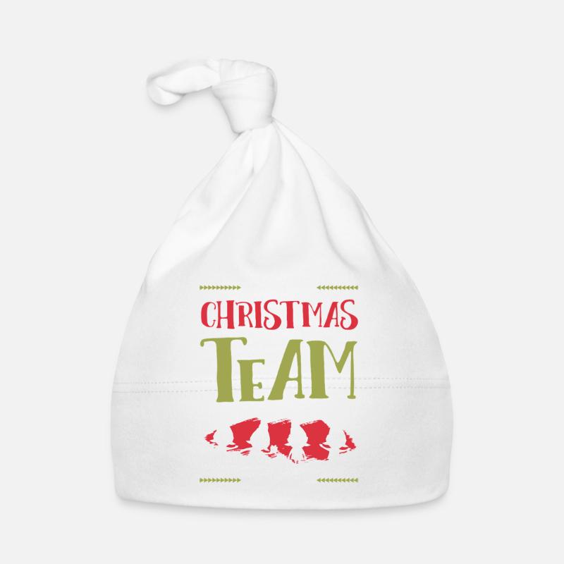 Noël de l’équipe Weihnachten Bonnet bio Bébé