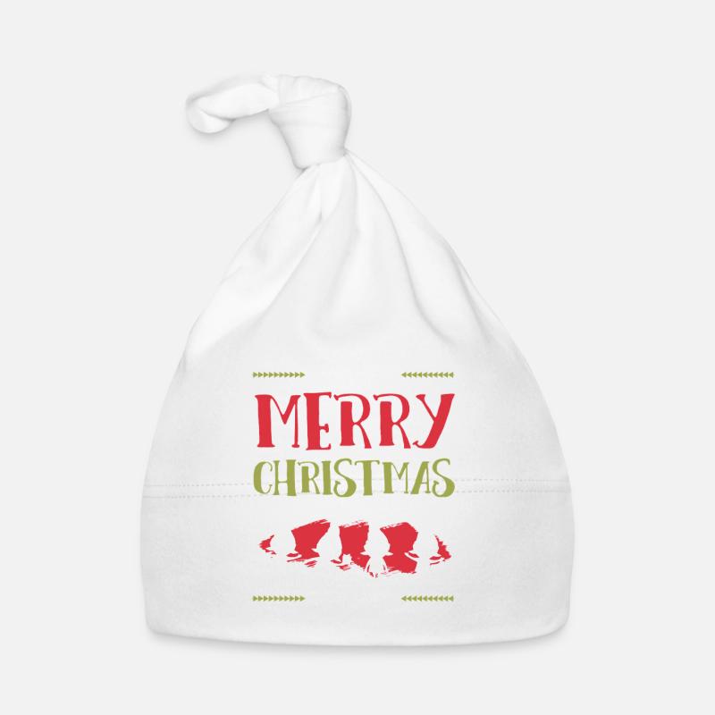 Joyeux Noël Bonnet bio Bébé