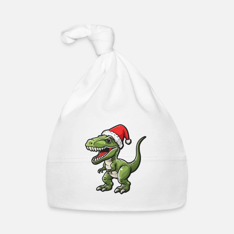 Dinosaur T-Rex Jul Økologisk babys lue