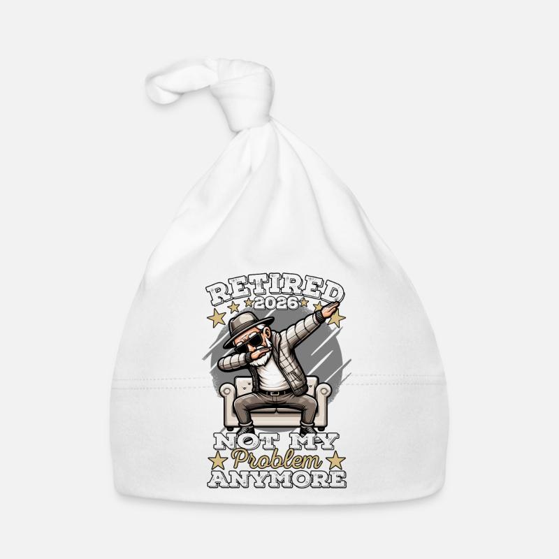 Pensioner 2026, Retirement Man, Retirement, Legend Organic Baby Cap