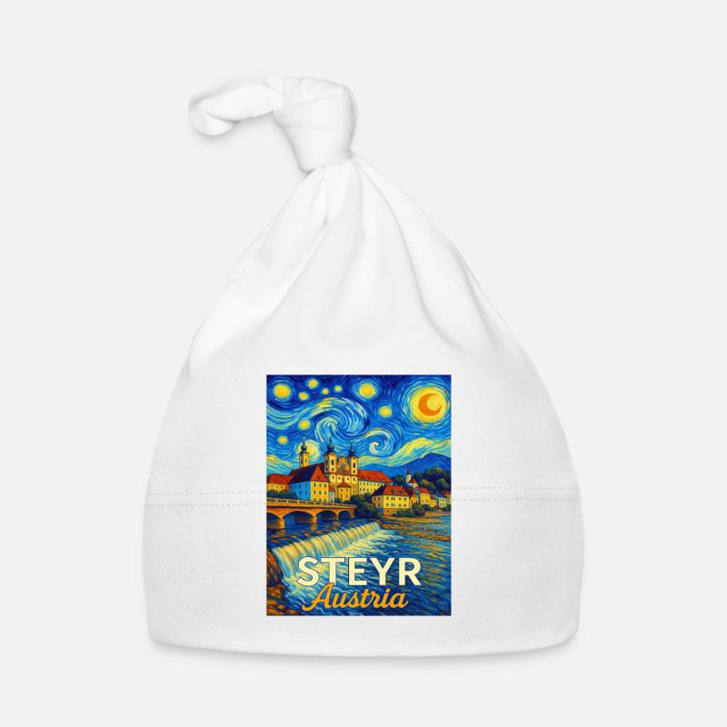 Steyr, Austria Organic Baby Cap