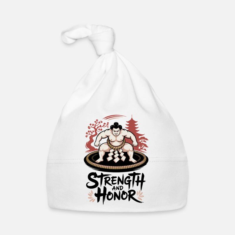 Sumo-Ring-Wächter Baby Bio-Mütze