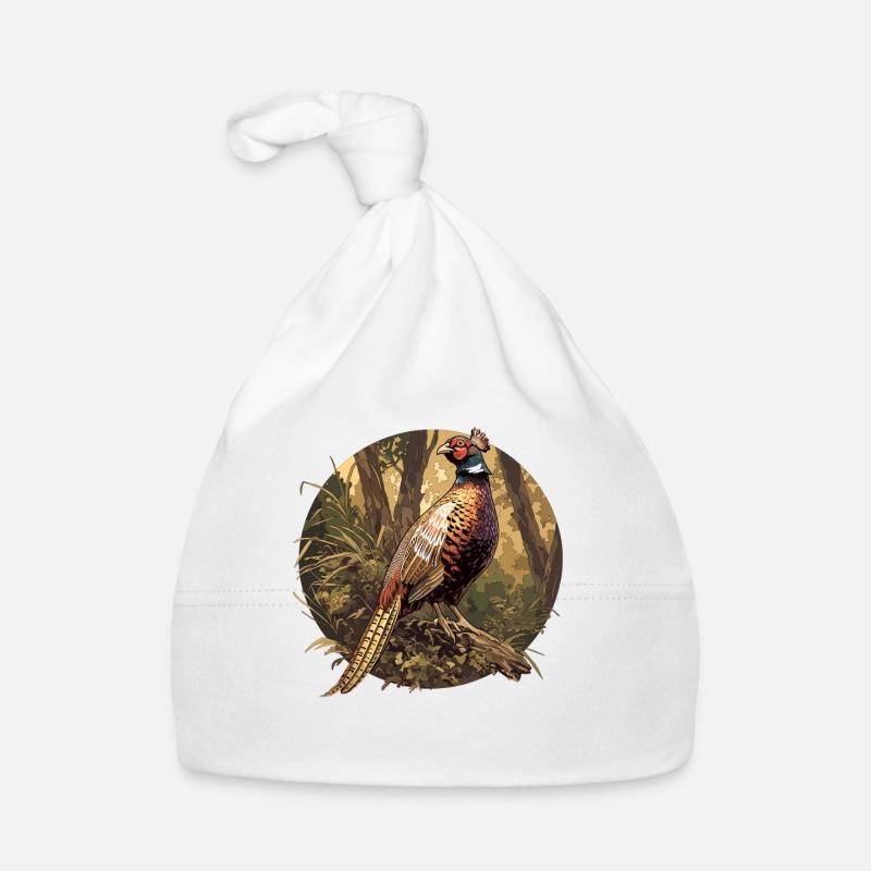 Pheasants Pheasant Organic Baby Cap