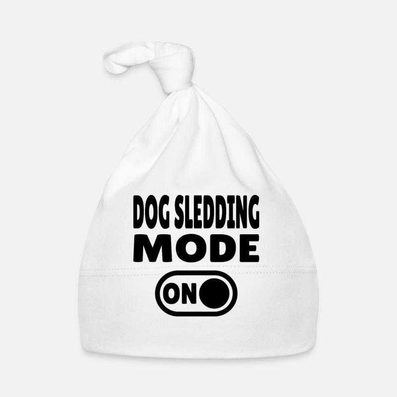 Dog Sledding Mode ON - Schlittenhund Baby Bio-Mütze