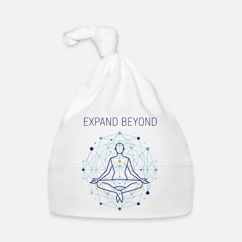 Lotus-Meditation Baby Bio-Mütze