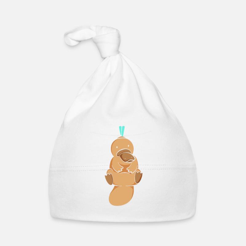 Ornithorynque Ornithorynque Ornithorynque Bonnet bio Bébé
