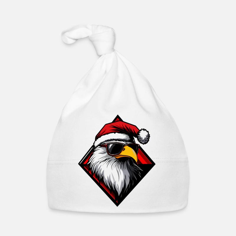 Adler Santa Comic Baby Bio-Mütze