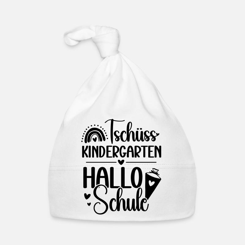 Hello School – Écolier 2026 - Premier jour d’école Bonnet bio Bébé