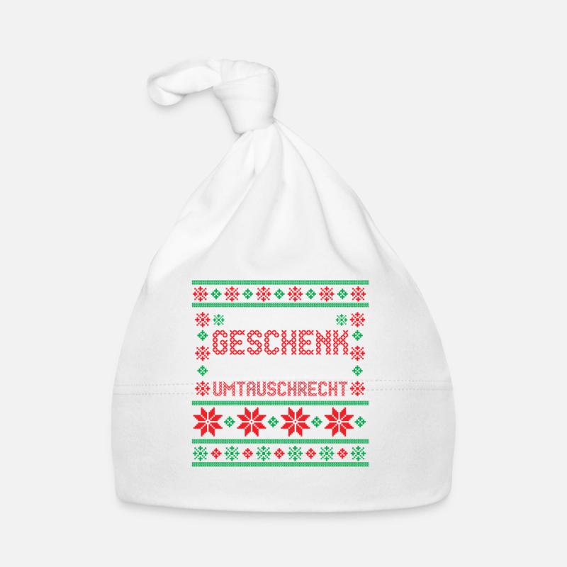 Weihnachtsmann Weihnachtszeit Weihnachts Baby Bio-Mütze