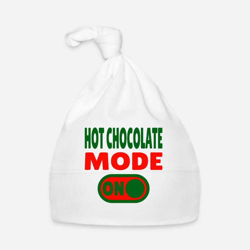 Mode chocolat chaud activé Bonnet bio Bébé