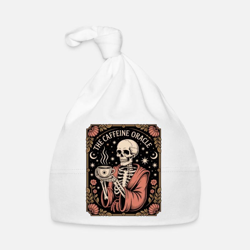 La caféine Oracle Skeleton Oracle Coffee Bonnet bio Bébé