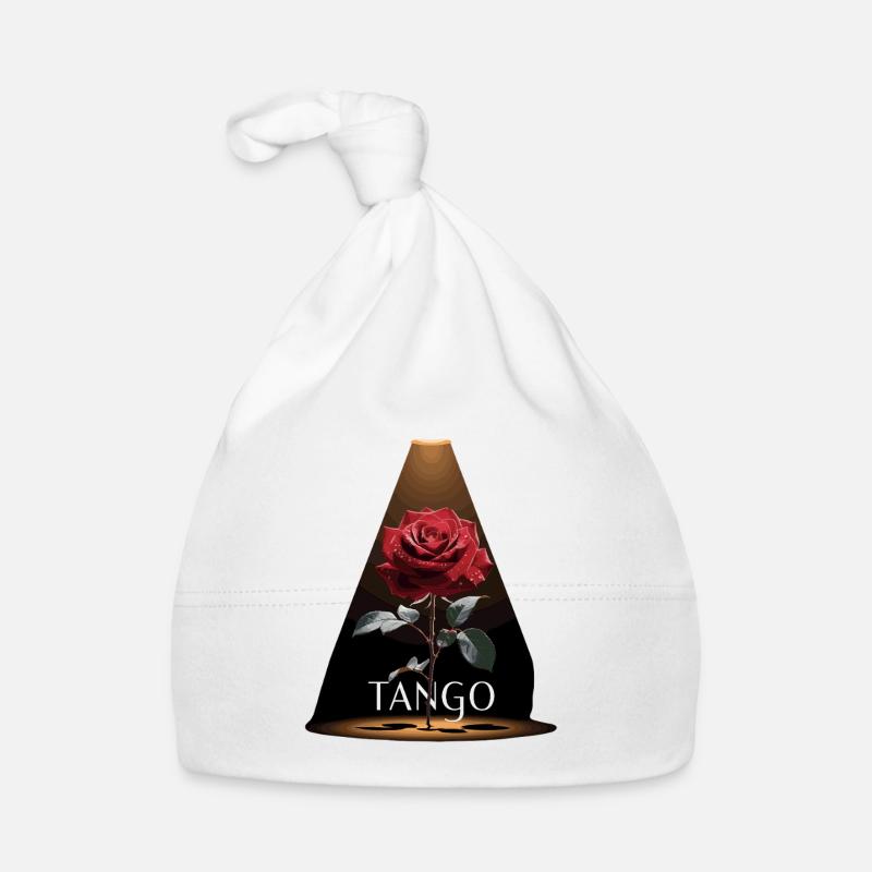Experience Tango Rose in the spotlight Organic Baby Cap