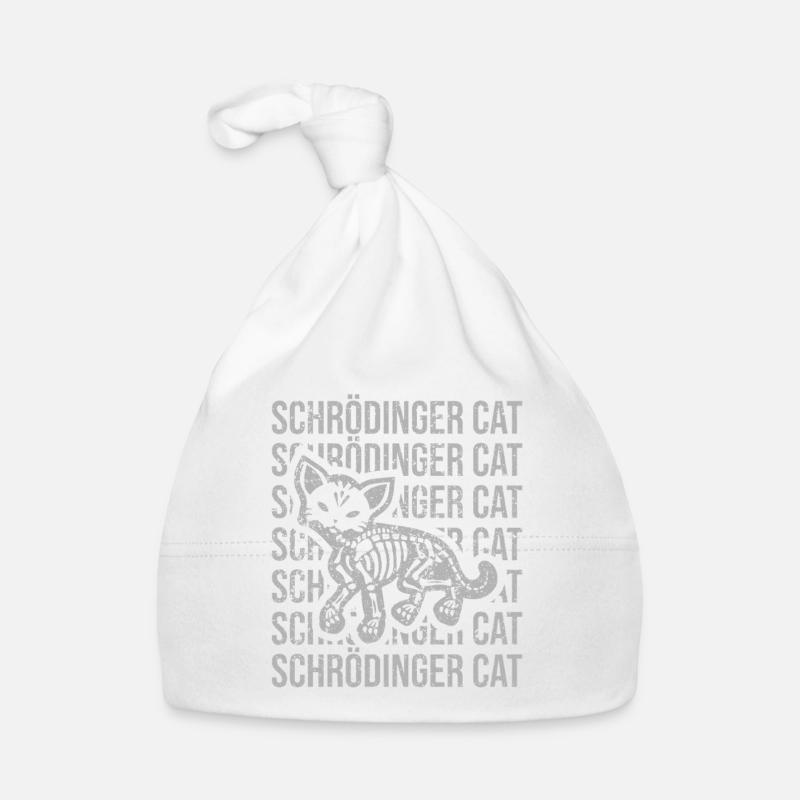 Schrödinger's cat Organic Baby Cap