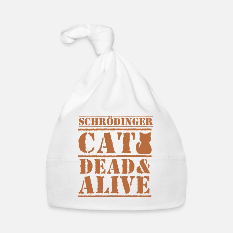 Schrödinger's cat Organic Baby Cap