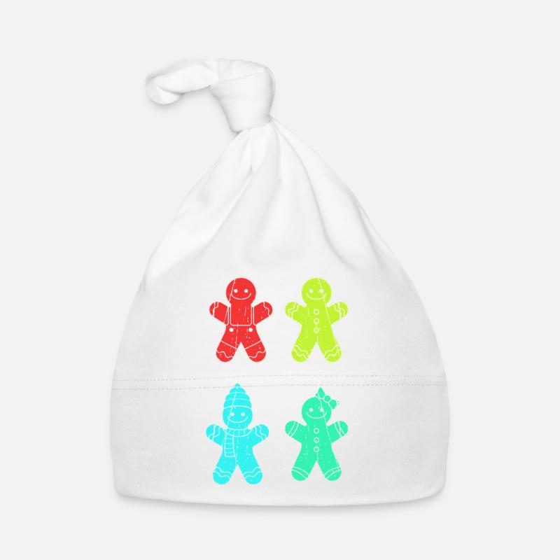 Weihnachtsmann Lebkuchen Weihnachten Baby Bio-Mütze