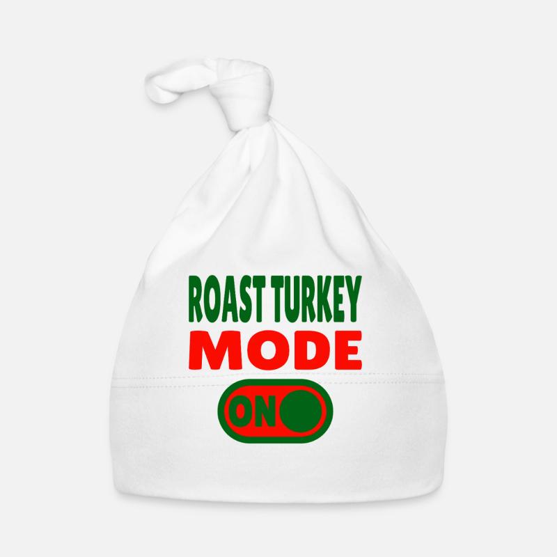Roast Turkey Mode ON Organic Baby Cap