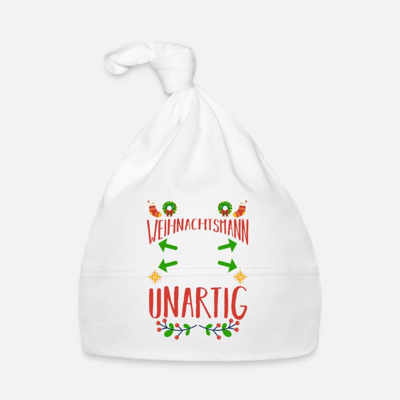 Weihnachtsmann Die Waren Alle Unartig Baby Bio-Mütze