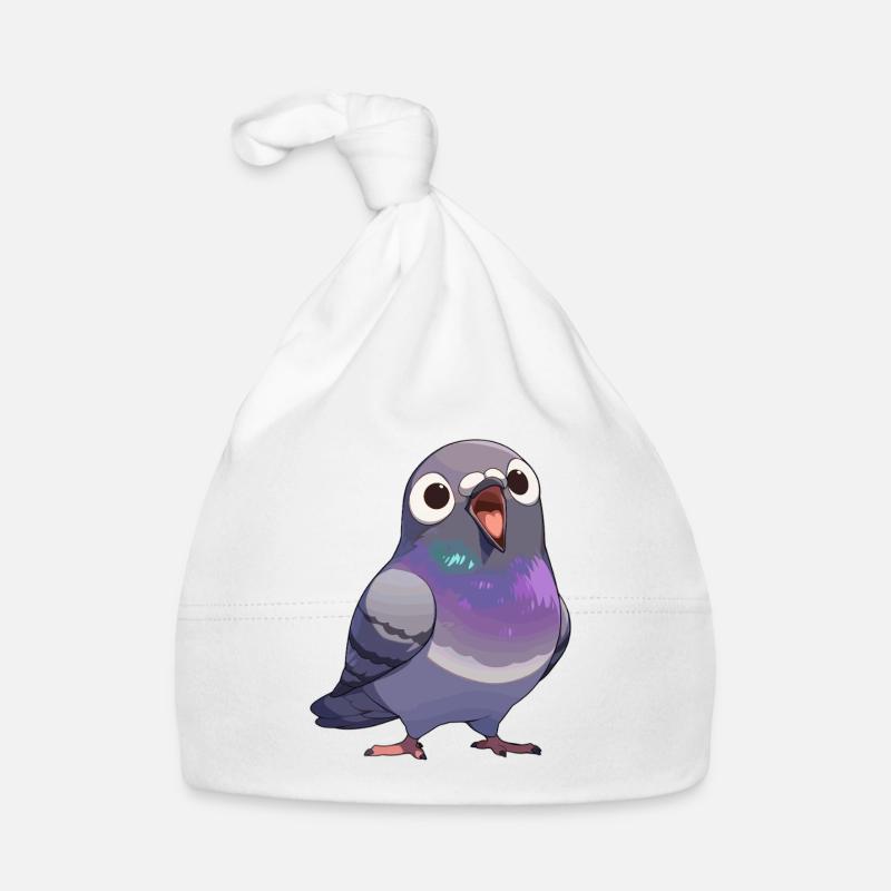 Tauben Taube Baby Bio-Mütze