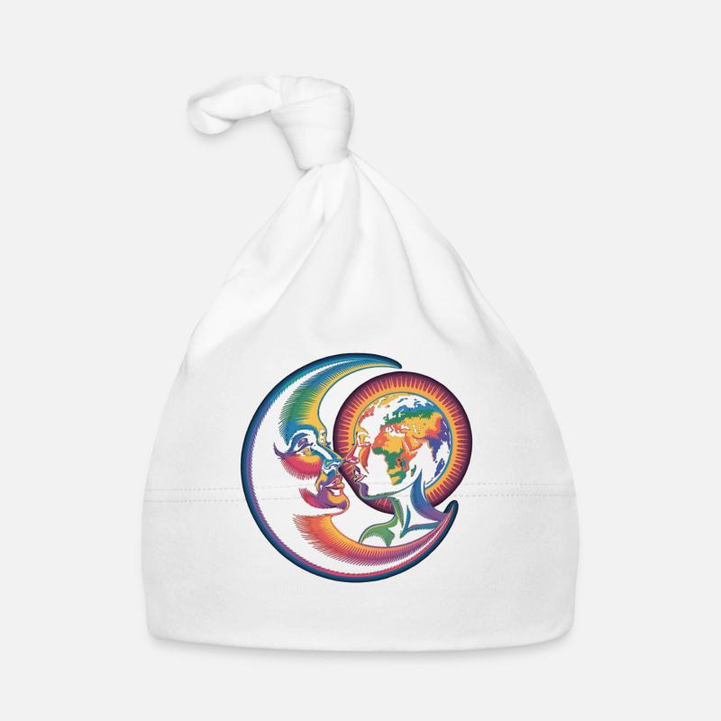 Moon and Earth – Cosmic Love Organic Baby Cap