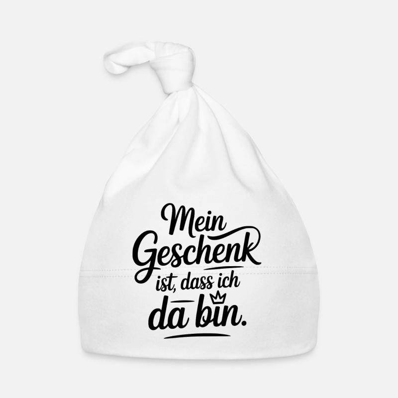Selbstliebe - Mein Geschenk ist das ich da bin Baby Bio-Mütze