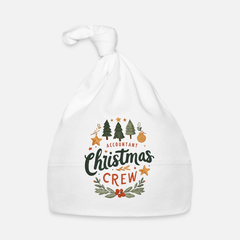 Comptable Christmas Crew Tee Bonnet bio Bébé