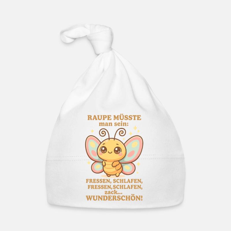 Diction de chenille – Zack Beautiful Bonnet bio Bébé