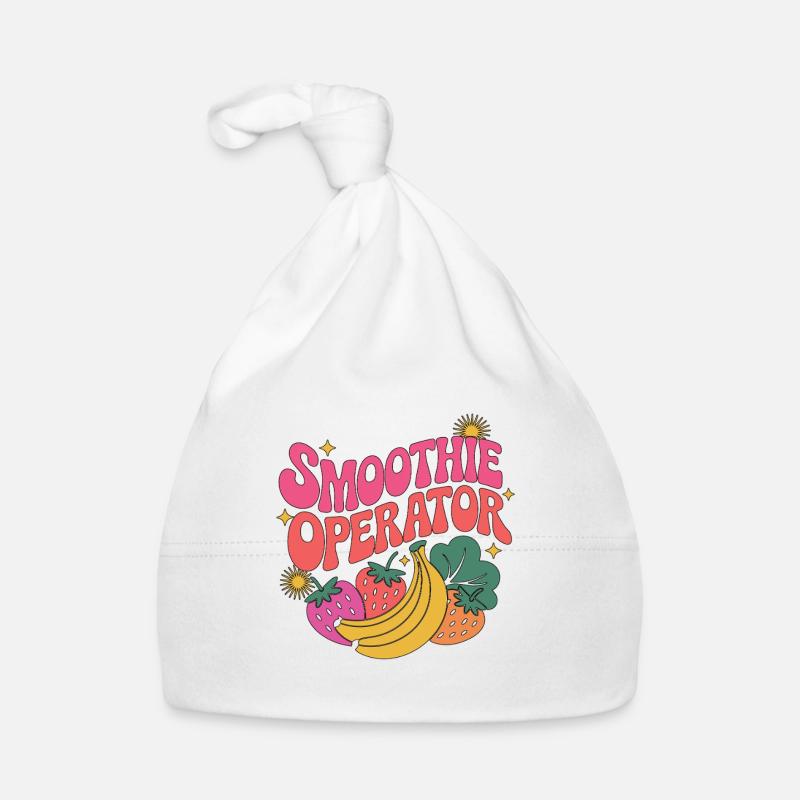 Nutritionist Smoothie Operator Nutritional Coach Baby Bio-Mütze