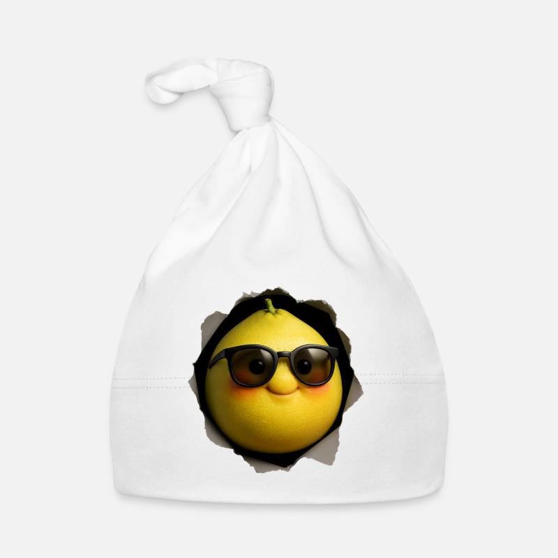 Grapefruit Organic Baby Cap