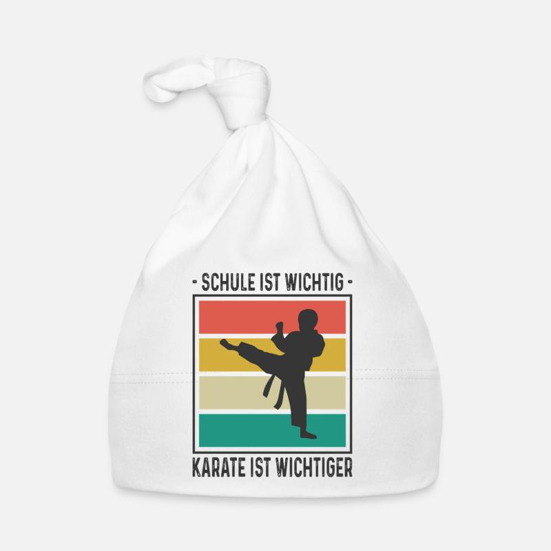 Kids Karate Training Gifts Organic Baby Cap
