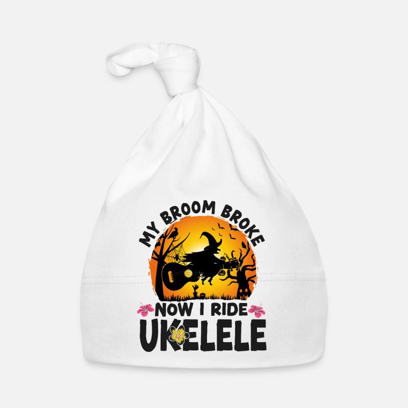 Ukulélé hawaïen Ukulélé Halloween Mon Bonnet bio Bébé
