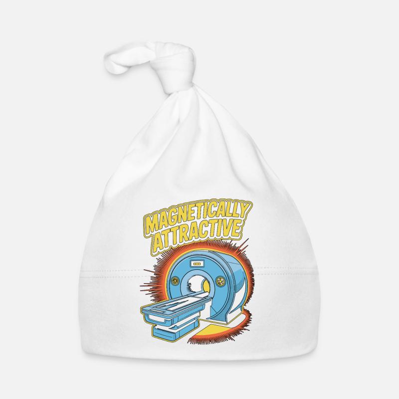 MRI Tech Magnetically Attractive Radiographer Organic Baby Cap