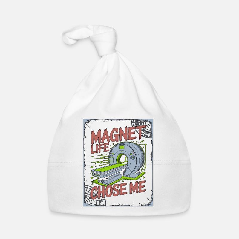 MRI Tech Magnet Life Chose Radiologic Technologist Organic Baby Cap