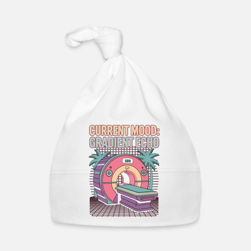 MRI Tech Current Mood Gradient Echo Radiologist Baby Bio-Mütze