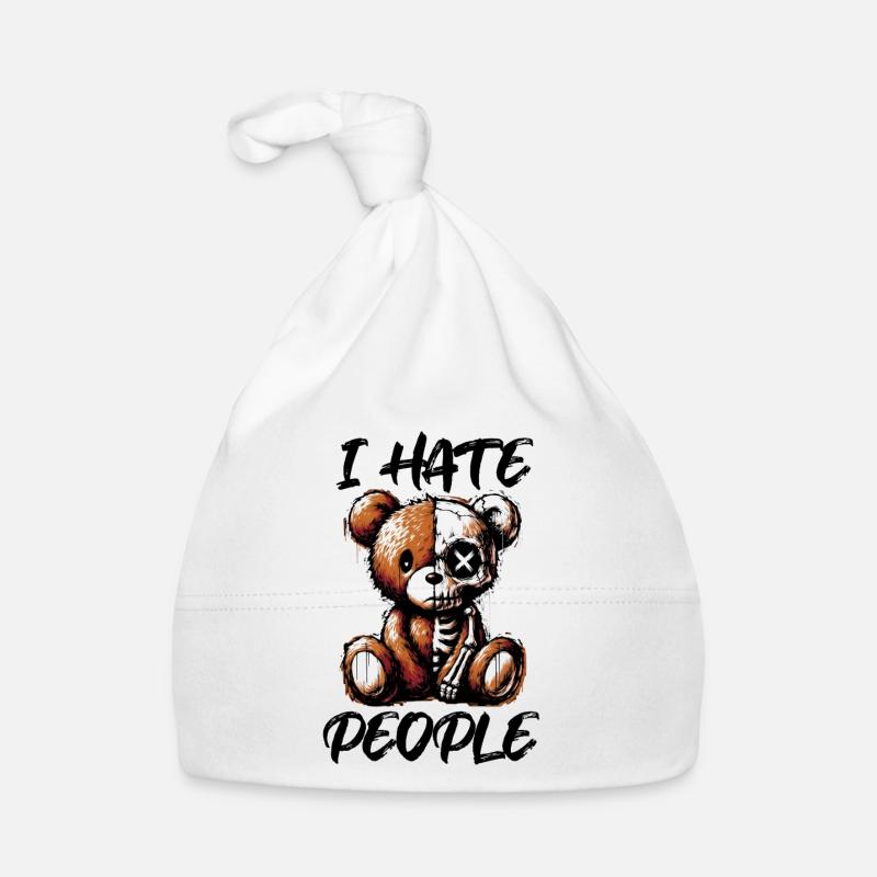 hate people Baby Bio-Mütze