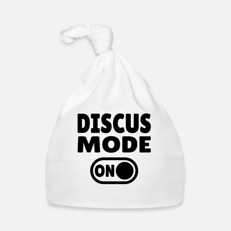Discus Mode ON - Diskuswerfer Baby Bio-Mütze