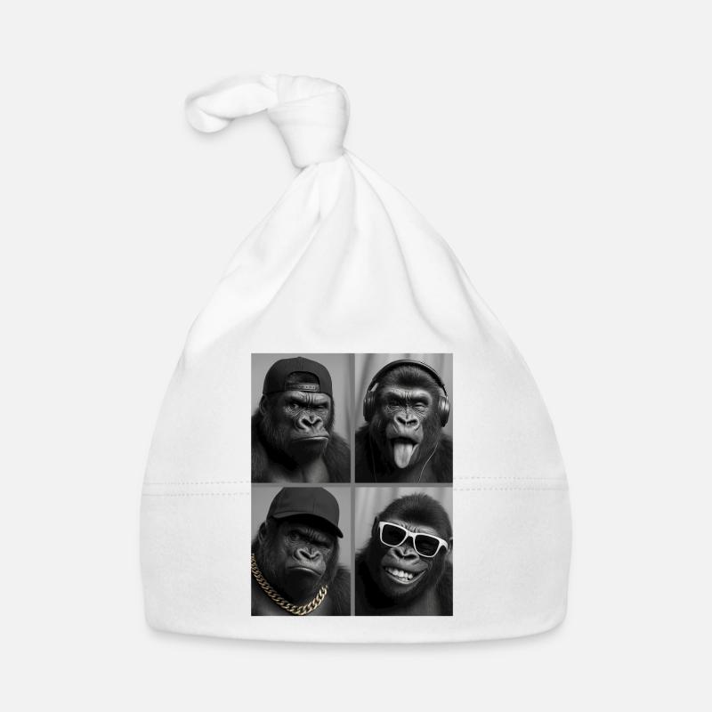 Gorille Bonnet bio Bébé