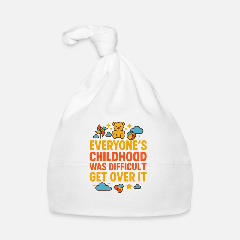 Message de lutte d’enfance Over ItBold Bonnet bio Bébé