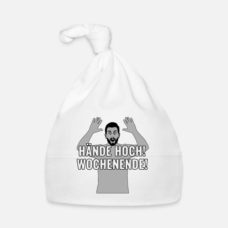 Hands up, weekend Organic Baby Cap