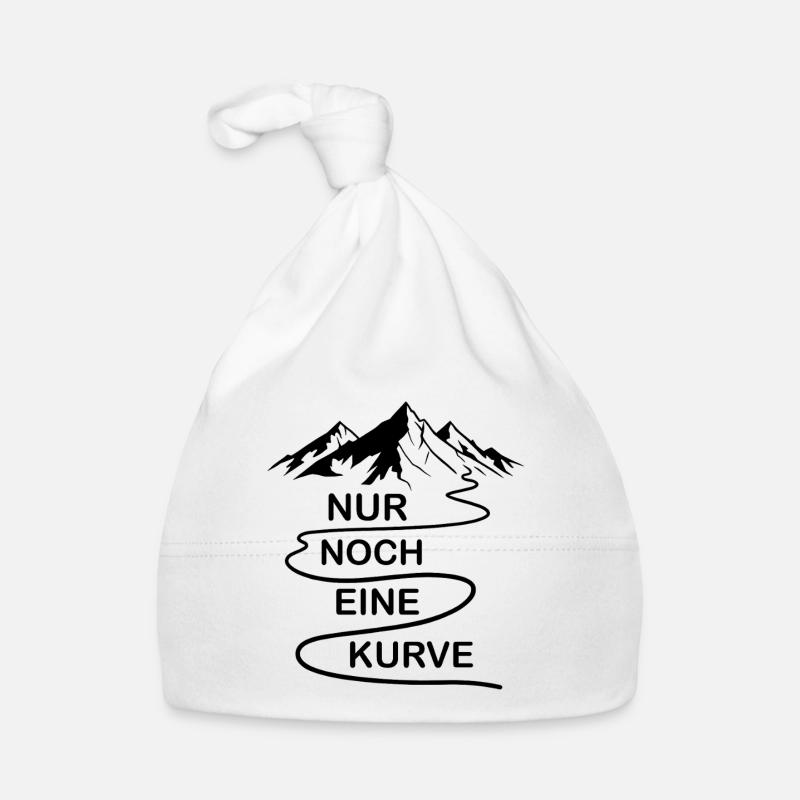 Juste une courbe de plus : drôles de montagnes et de montagnes alpines Bonnet bio Bébé