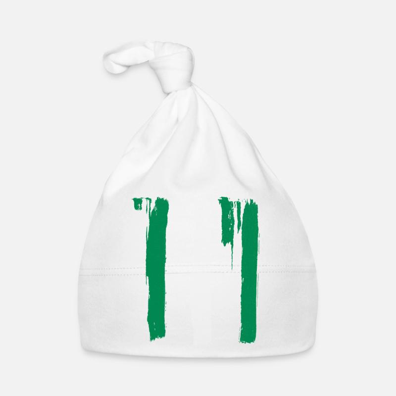 Nigeria Flagge Baby Bio-Mütze
