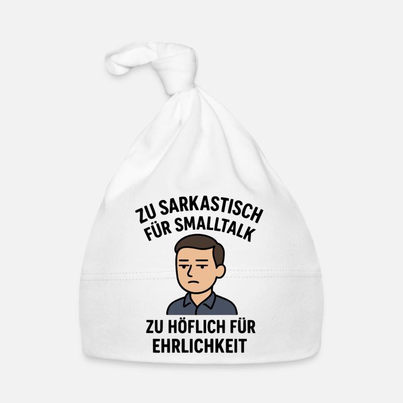 Sarkastisch - Höflich Baby Bio-Mütze