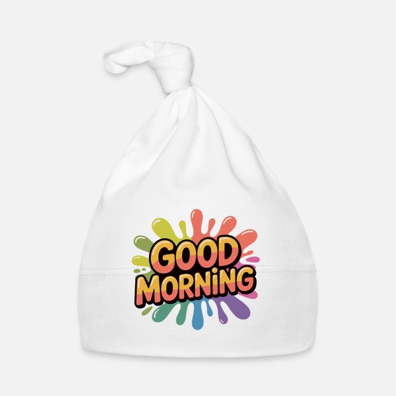 Bonjour Rainbow Splash Bonnet bio Bébé