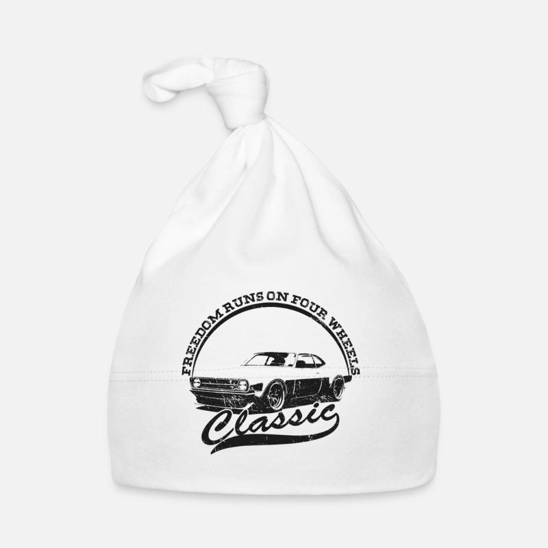 Voiture Classique design Bonnet bio Bébé