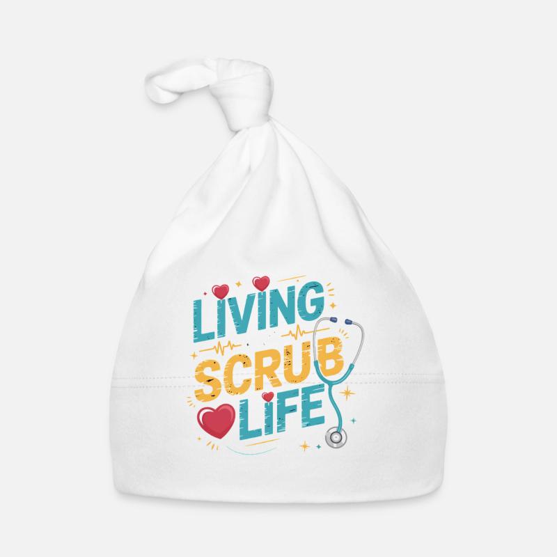 Leben im Scrub-Leben Baby Bio-Mütze